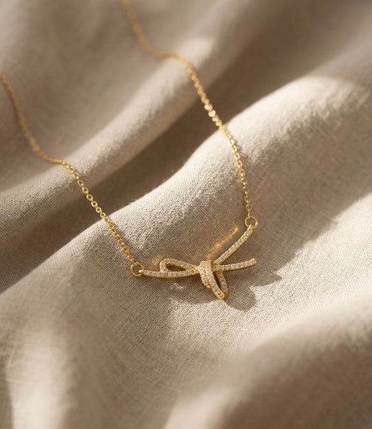 Tied into Elegance Necklace