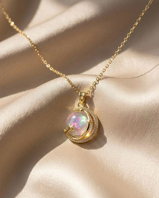 Lustrous Eclipse Necklace
