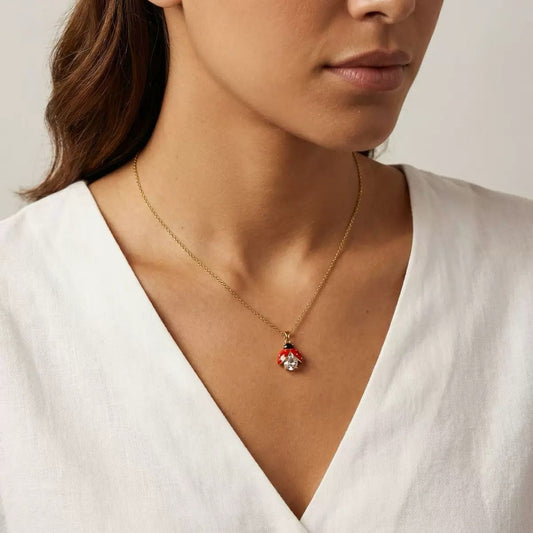 Lucy Ladybug Necklace