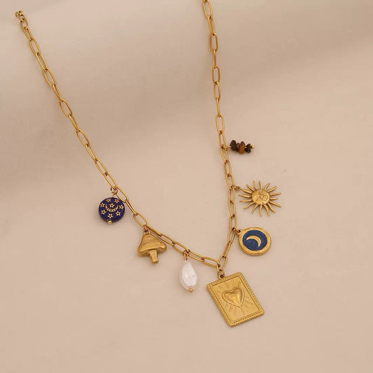 Lumière Vintage Charm Necklace