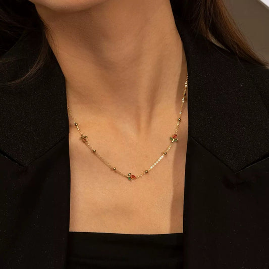 Giselle Dainty Tulip Necklace