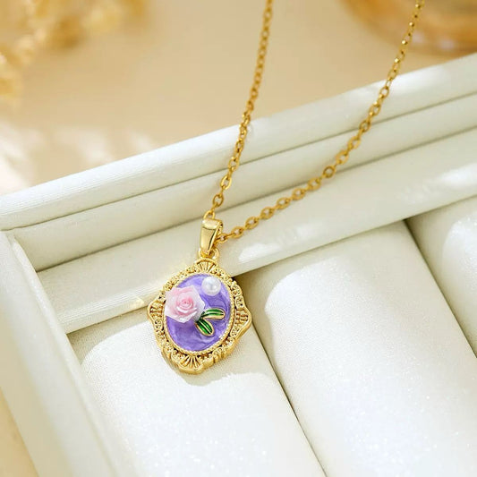 Victorian Blossom Vintage Necklace