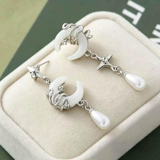 Celestial Dreamer Pearl earrings *