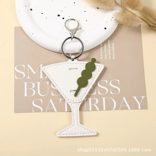 Dirty Martini Leatherette Bag Charm