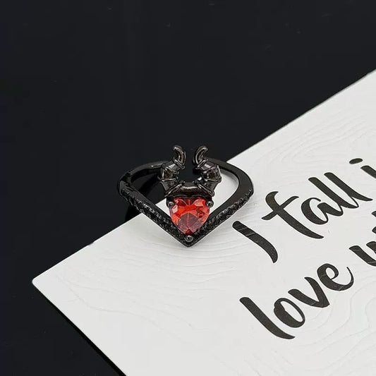 Crimson Siren Ring