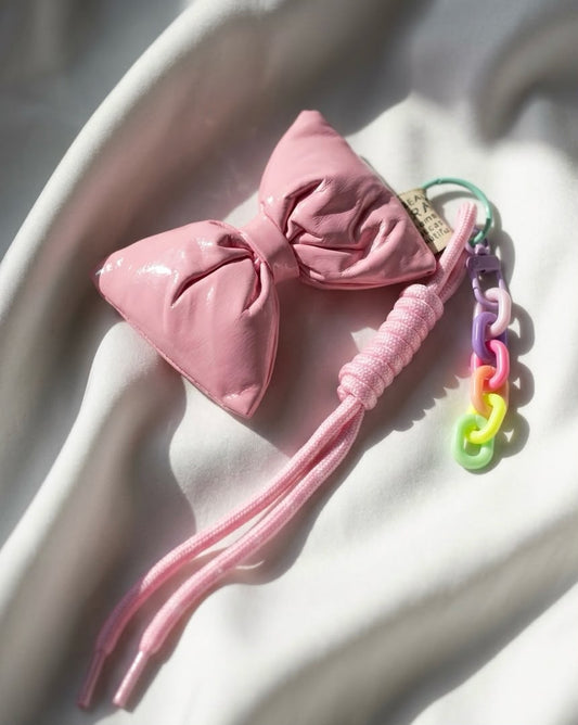 Barbiecore Pillow Bow Charm