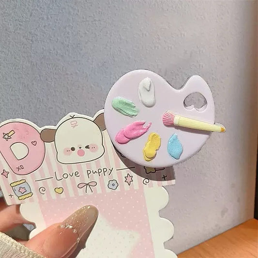 Pastel Palette Hair Clip