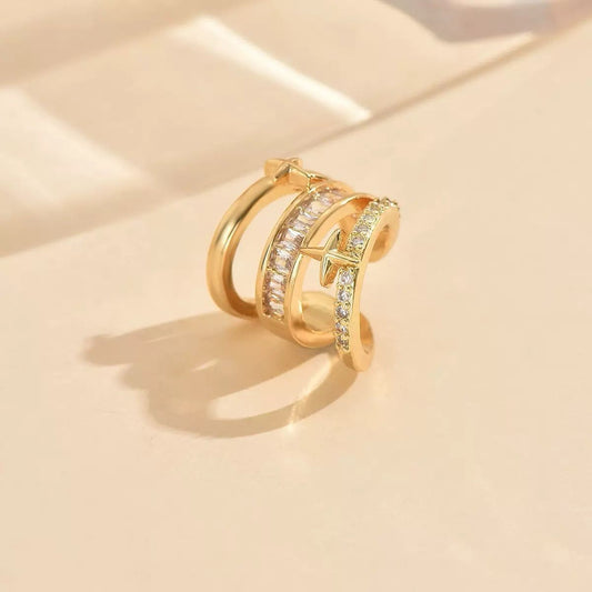 Lunar Glint Ear Cuff (1 piece)