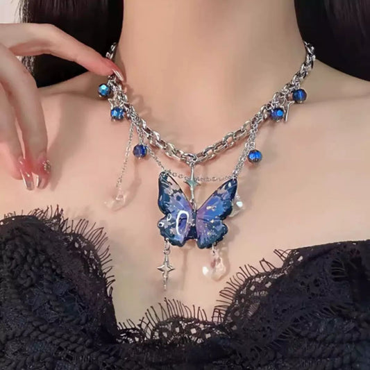 Whimsy Folklore Butterfly Necklace