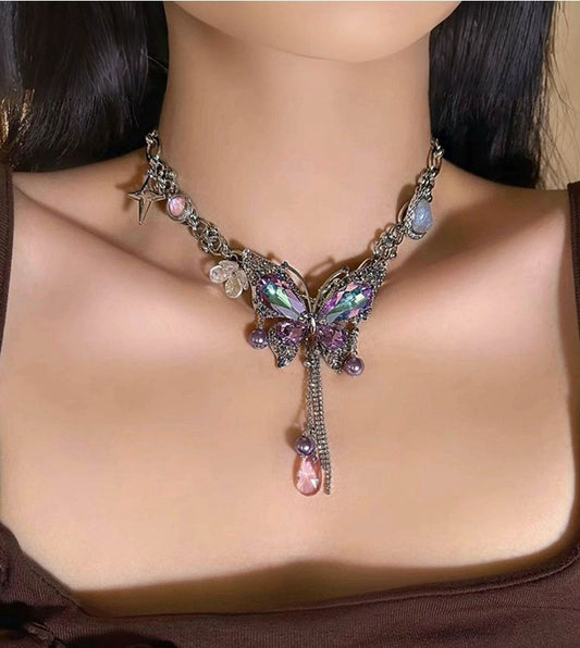 Fairycore Flutter Whimsical Necklace