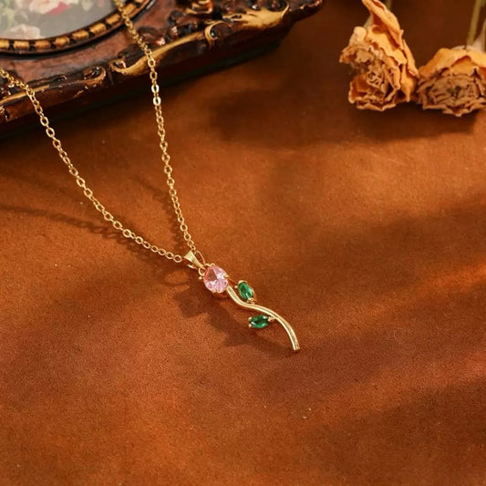 Floral Love Language! Tulip Necklace