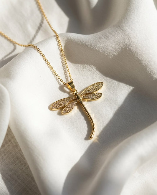 Magical Dragonfly Necklace