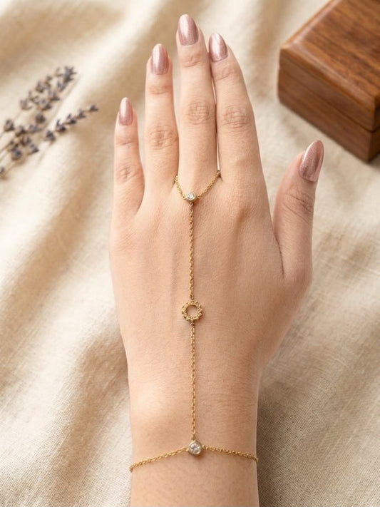 Majestic M’lady Rhinestone Hand Jewellery