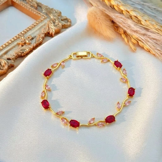 Fairytale Era Red & pink Bracelet