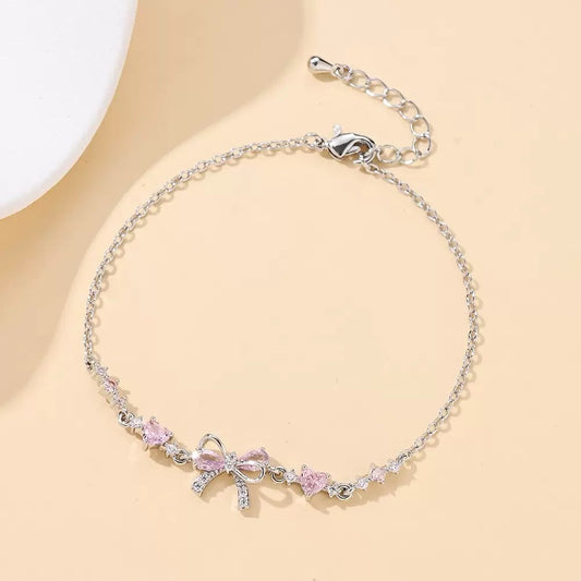 Soft enchantment Bow Bracelet
