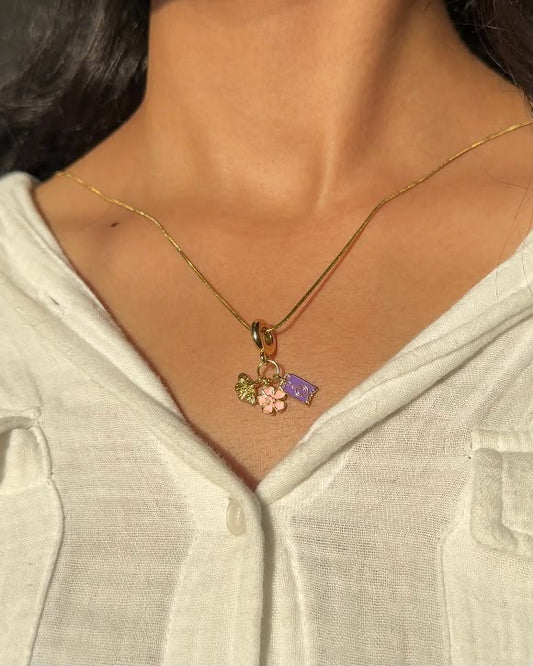 Vacation Souvenir Necklace Gift Box