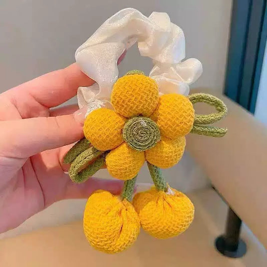 Meadow Muse Flower Scrunchies