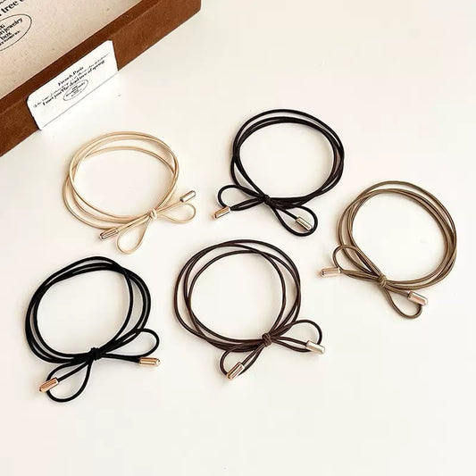 Mocha Knots Hair Ties