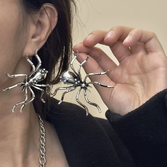 Black Widow Grunge Earrings