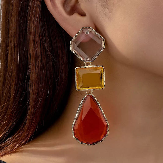 Geometric Dopamine Earrings