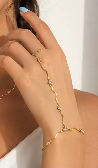 Your highness Gold Hand Jewellery