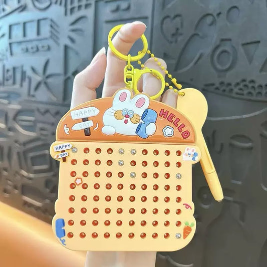 Cute cartoon Magnetic Board Bag Charm