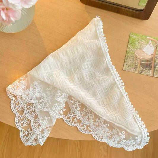 Coquette Dream Lace Bandana