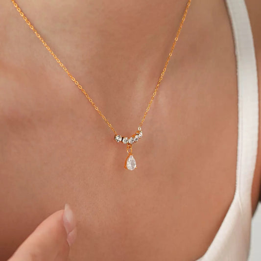 In my sparkly Era Necklace