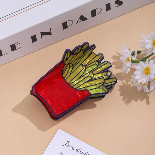 French Fries Cravings! Claw Clip