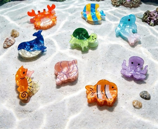 Shore-core! Aquatic Creatures Claw Clip