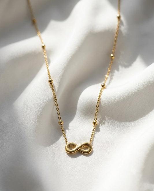 Evermore Gold Infinity Necklace