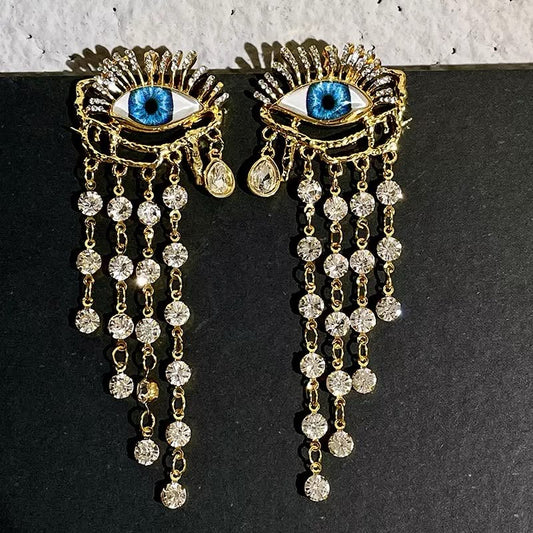 Iconic Iris Statement Earrings