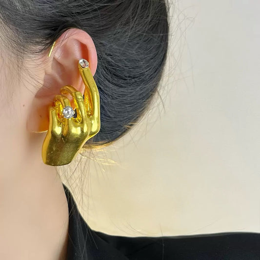 Striking Palmistry Earcuff
