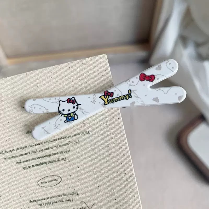Clipの通販 Hto LRibbon Tx x Hello Kitty Ribbon Hair Clip HLT x