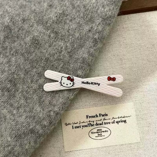 Kitty Pop Bow Hair Clip
