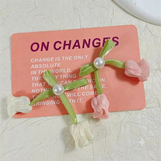 Bouquet baby Tulip Hair Clip