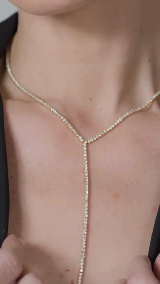 Dressed to Sparkle! Y-necklace