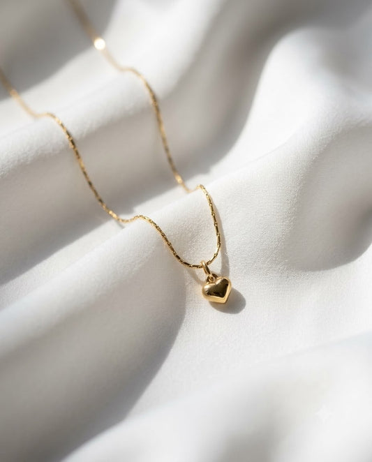 Love-letter Gold Necklace