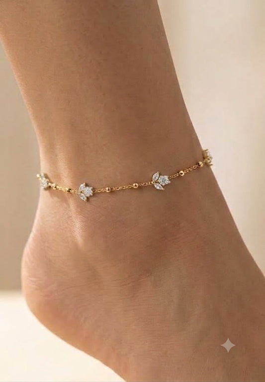 Tulip Trinket Anklet