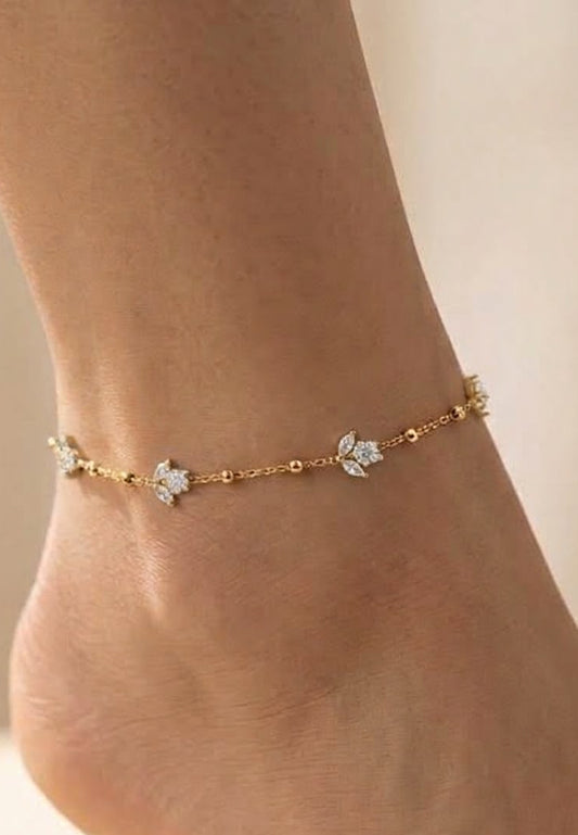 Tulip Trinket Anklet