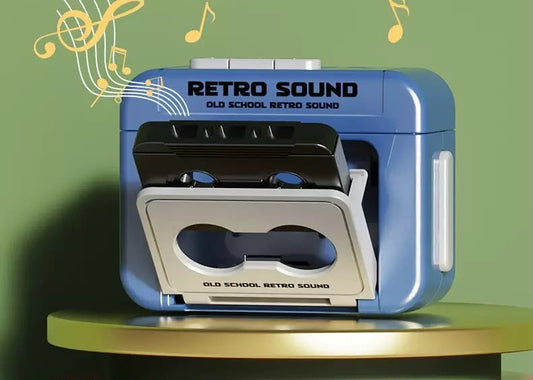 Retro Rewind Bagcharm/Keychain