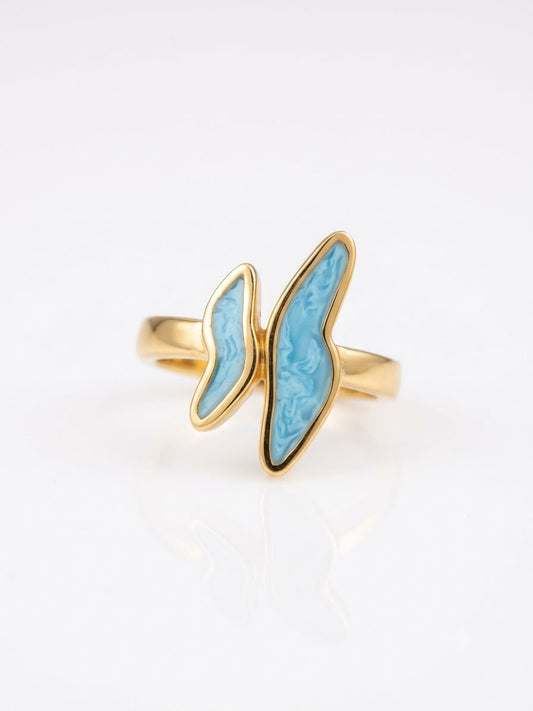 Abstract Flutter Ring