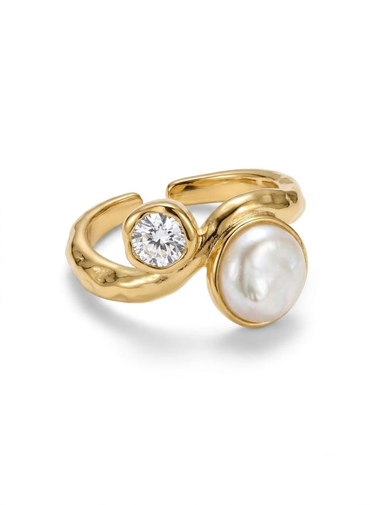 Baroque Pearl Ring