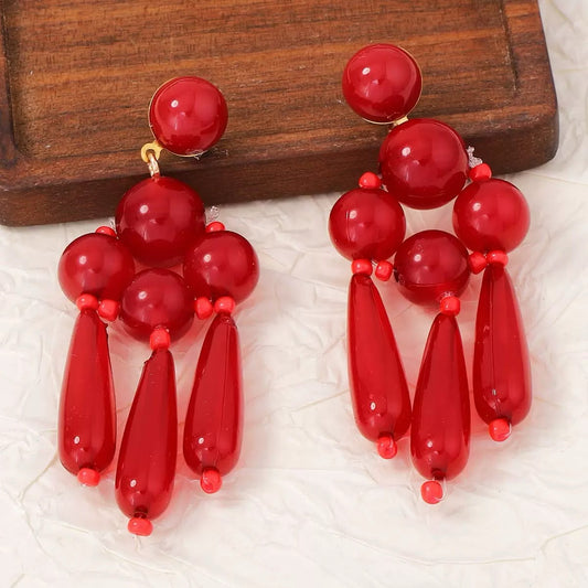 Bohemian Vibrancy Dangling Earrings