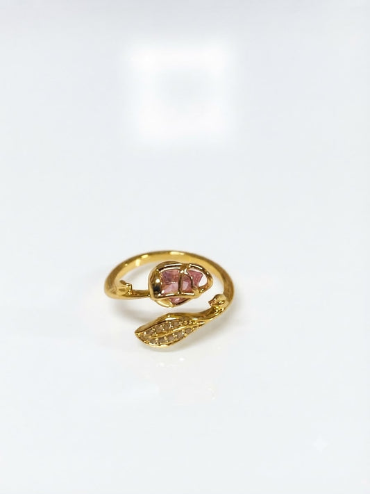 Rosaline Romantic Rose Ring