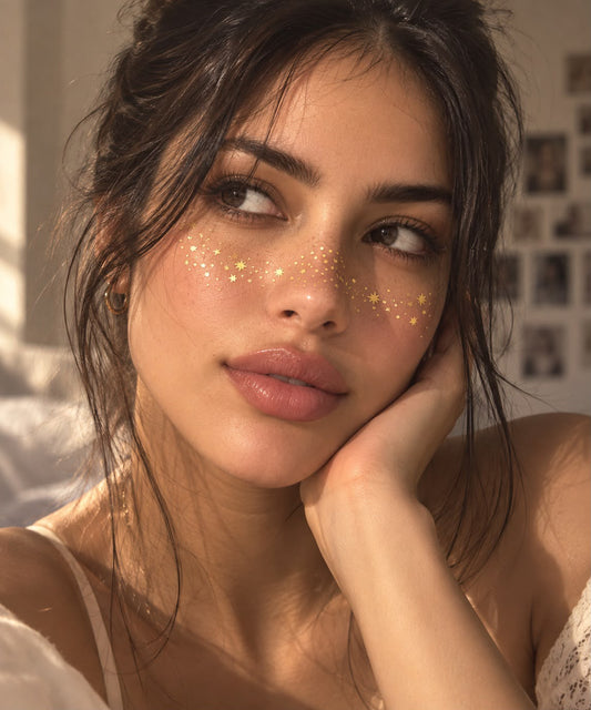 Glitter Glaze Freckle Stickers