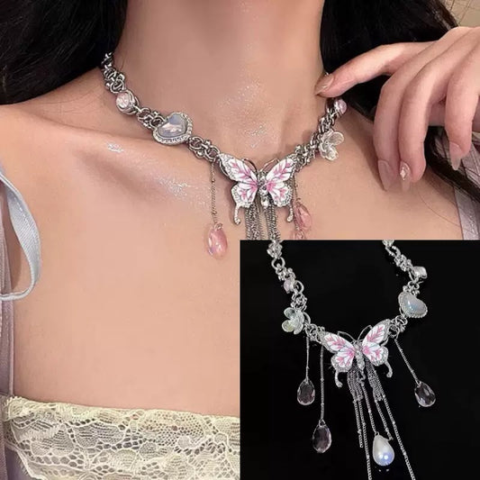 Pixie-Flutter Whimsical Necklace
