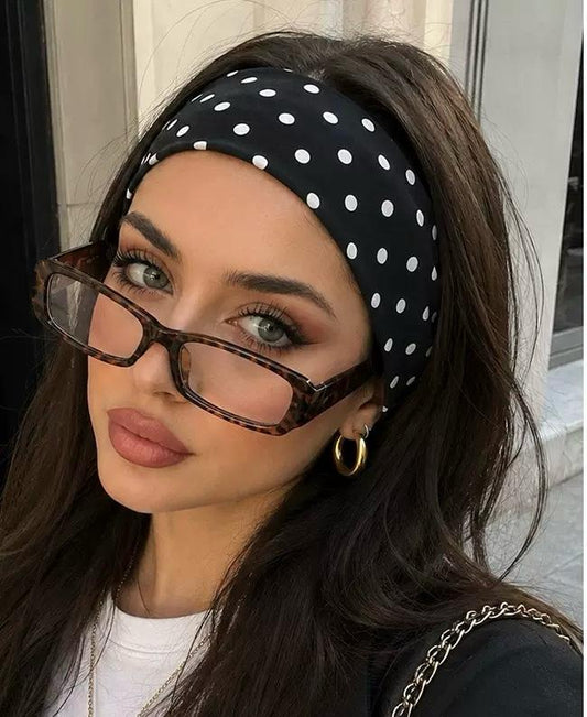 Retro Dot Chic Headband