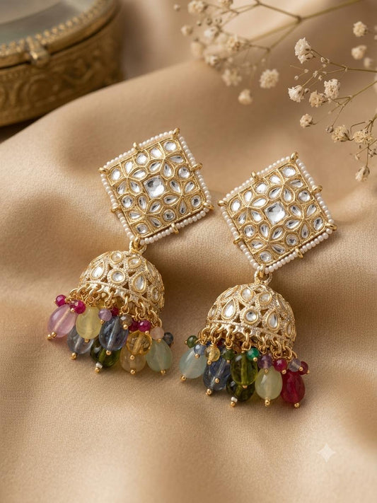 Celestial Prism Jhumkas