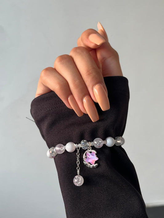 Moon Star Dreamy Bracelet- purple